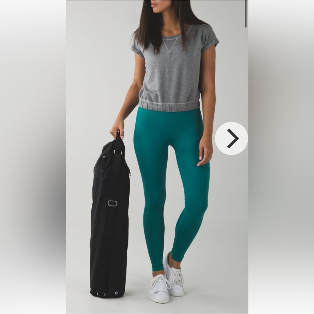 Lululemon Zone In Tight Forage Teal size S